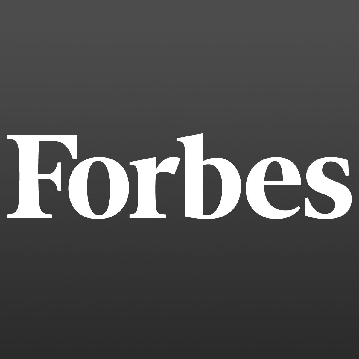 logo that reads "Forbes"